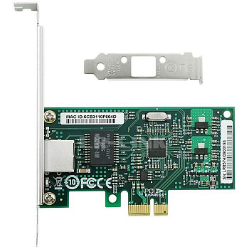 LR-Link LREC9201CT Сетевая карта/ PCIe x1 1G Single-port Desktop Adapter