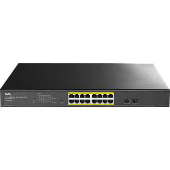 Cudy GS1016EPS2 Коммутатор/ 16-Port 10/100/1000M PoE+ Switch 200W, 16-Port 10/100/1000M PoE+ ports, 