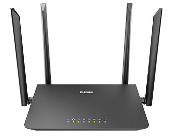 D-Link DIR-820/RU/A1A Маршрутизатор/ AC1200 Wi-Fi Router, 100Base-TX WAN, 3x100Base-TX LAN, 4x5dBi e
