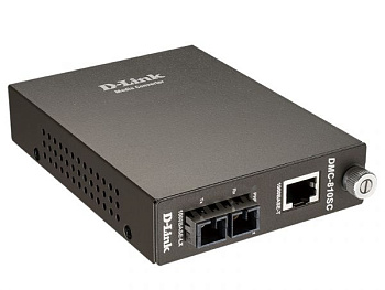 D-Link DMC-810SC/B9A Конвертер/ 1000Base-T Gigabit Twisted-pair to 1000Base-LX Gigabit Fiber Single-