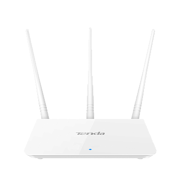 Tenda F3 Маршрутизатор/ Tenda WiFi Router F3 (2.4GHz, Wlan 300Mbps, 802.11bgn+4xLAN RG45 10/100+1xWA