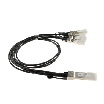 OSNOVO OC-QSFP-4x10G-1M Кабель/ OSNOVO  Объединительный DAC кабель QSFP+ 40G для 4х10G. Скорость: 40