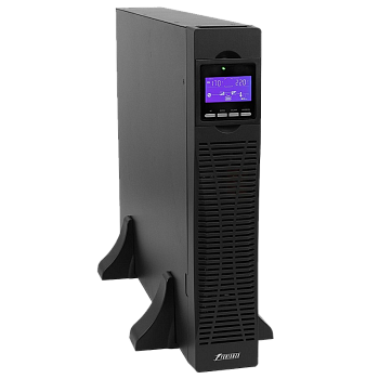 ИБП POWERMAN Online 1000 RT, LCD, двойного преобразования, 1000ВА, 900Вт, 8 розеток IEC 60320 C13, з