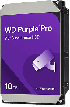 HDD WD SATA3 10Tb Purple Pro 7200 512Mb 1 year warranty