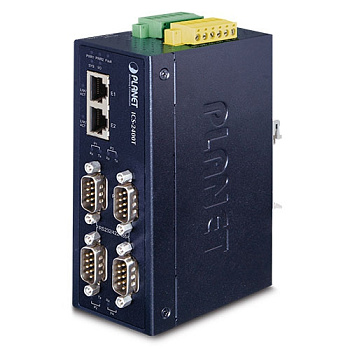 PLANET ICS-2400T медиа конвертер/ PLANET ICS-2400T IP40 Industrial 4-Port RS232/RS422/RS485 Serial D
