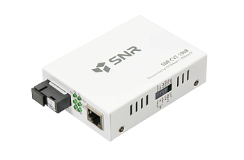 SNR SNR-CVT-100B Медиаконвертер/ Медиаконвертер 10/100-Base-T / 100Base-FX, Tx/Rx: 1550/1310нм