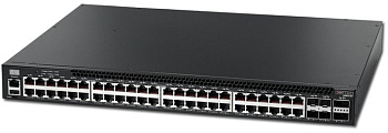 Edgecore Networks 4610-54T-O-AC-B Коммутатор/ 48x1G RJ45 + 4x10G SFP+, ONIE Switch, dual AC hot-swap