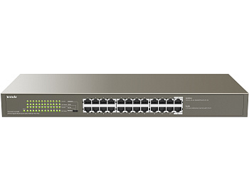 Tenda TEG1124P-24-250W Коммутатор/ Tenda TEG1124P-24-250W 1000M&PoE 24-Port Gigabit Ethernet Switch 