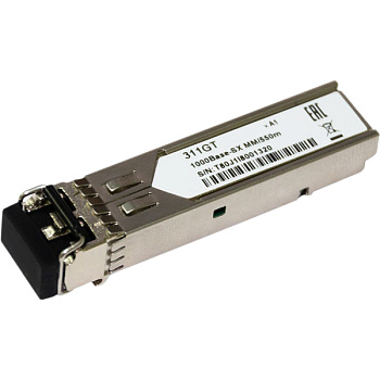 D-Link 311GT/A1A Трансивер/ 311GT SFP Transceiver, 1000Base-SX, Duplex LC, 850nm, Multi-mode, 550M