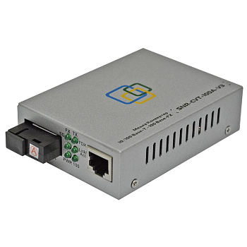 SNR SNR-CVT-100A-V3 Медиаконвертер/ Медиаконвертер 10/100Base-T / 100Base-FX, Tx/Rx: 1310/1550нм, V3