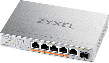 ZYXEL XMG-105HP-EU0101F Коммутатор/ Мультигигабитный PoE++ коммутатор Zyxel XMG-105HP, 5xRJ-45: 1/2.