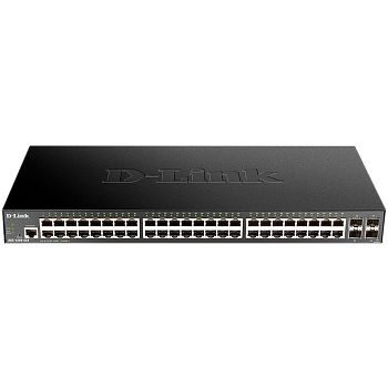 D-Link DGS-1250-52X/A1A Коммутатор/ DGS-1250-52X,DGS-1250-52X/A1A Smart L2 Switch 48x1000Base-T, 4х1