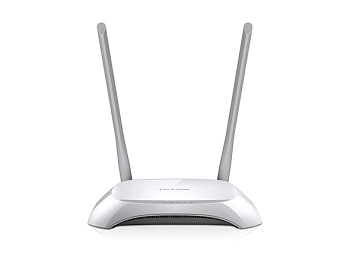 TP-Link TL-WR840N Маршрутизатор/ 300Mbps Wireless N Router, Broadcom, 2T2R, 2.4GHz, 802.11n/g/b, 4-p