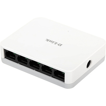 D-Link DGS-1005A/F1A Коммутатор/ DGS-1005A Unmanaged Switch 5x1000Base-T, plastic case