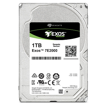 Жесткий диск/ HDD Seagate SAS 1Tb 2.5'' Exos 7E2000 7200 128Mb (Inspur  DC19+, clean pulled) 1 year 