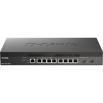 D-Link DXS-1210-10TS/A2A Коммутатор/ DXS-1210-10TS Smart L2+ Switch 8x10GBase-T, 2x10GBase-X SFP+, C