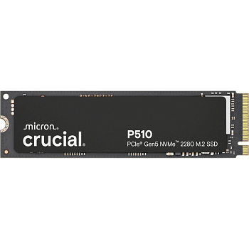 Crucial SSD P510, 2000GB, M.2(22x80mm), NVMe, PCIe 5.0 x4, TLC, R/W 10000/8700MB/s, IOPs н.д./н.д., 