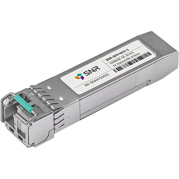 SNR SNR-SFP+W37-3 Модуль/ Модуль SFP+ WDM, дальность до 3км (5dB), 1330нм