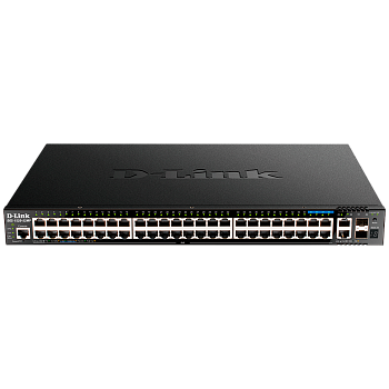 D-Link DGS-1520-52MP/A1A Коммутатор/ DGS-1520-52MP,DGS-1520-52MP/A1A Managed L3 Stackable Switch 44x