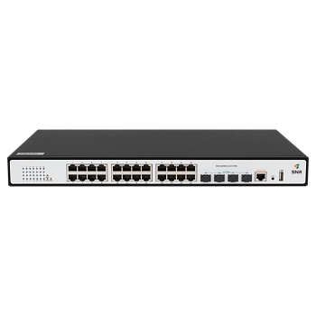 SNR SNR-S2989G-24TX-POE-2AC Коммутатор/ Управляемый PoE коммутатор уровня 2SNR-S2989G-24TX-POE-2AC