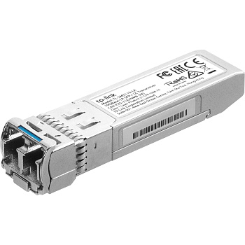 TP-Link TL-SM5110-LR Трансивер/ 10Gbase-LR SFP+ LC Transceiver SPEC: 1310 nm Single-mode, LC Duplex 