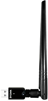 D-Link DWA-185/RU/A1A Адаптер/ AC1200 Wi-Fi USB Adapter, 1x5dBi detachable + 1x2dBi internal antenna
