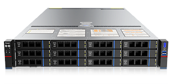 Серверная платформа/ Gooxi SL201-D12R-NV-G4 2u 12bay server with NVME bp,based on rapid sapphire 2xP
