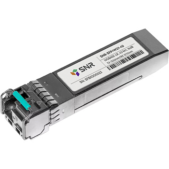 SNR SNR-SFP+W37-40 Модуль/ Модуль SFP+ WDM, дальность до 40км (16dB), 1330нм