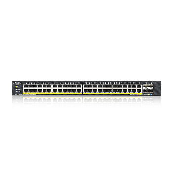 ZYXEL XGS1935-52HP-EU0101F Коммутатор/ XGS1935-52HP, 52 Port Smart Managed PoE Switch, 48x Gigabit P