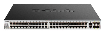 D-Link DGS-3130-54TS/B1A Коммутатор/ DGS-3130-54TS Managed L3 Stackable Switch 48x1000Base-T, 2x10GB