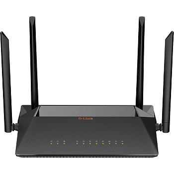 D-Link DSL-245GR/IL/R1A маршрутизатор/ DSL-245GR VDSL2/ADSL2+ AC1200 Wi-Fi Router, 4x1000Base-T LAN,