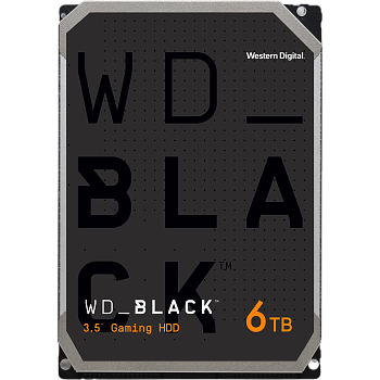 Жесткий диск/ HDD WD SATA3 6Tb Black 7200 256mb  6Gb/s 1 year warranty (replacement WD6004FZWX)