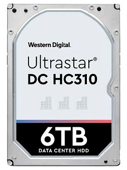 Жесткий диск/ HDD WD SAS Server 6Tb Ultrastar 7200 12Gb/s 256MB 1 year warranty (replacement ST6000N