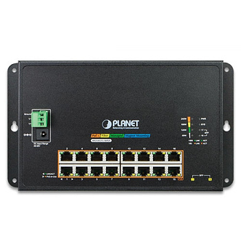 PLANET WGS-4215-16P2S коммутатор/ PLANET WGS-4215-16P2S IP40, IPv6/IPv4, 16-Port 1000T 802.3at PoE +