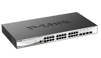 D-Link DGS-1210-28X/ME/B2B Коммутатор/ DGS-1210-28X/ME Managed L2 Metro Ethernet Switch 24x1000Base-