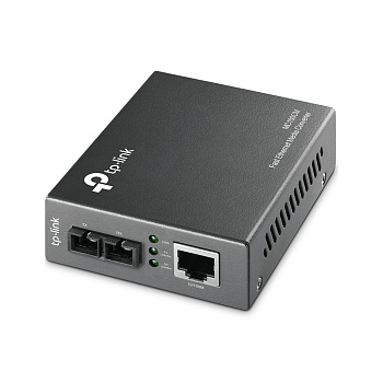 TP-Link MC100CM Конвертер/ 10/100Mbps RJ45 to 100Mbps multi-mode SC fiber Converter, Full-duplex,up 
