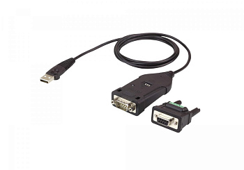 ATEN UC485 Конвертер, USB<=>RS-422/485, USB B-тип>4xDB9, Female>Male, без Б.П., (USB 2.0;с 1 шнуром 