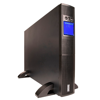 ИБП Powercom SNT-1000, 1000 Вт/1000 ВА, Rack/Tower, 6 розеток IEC320 C13 с резервным питанием, LCD, 