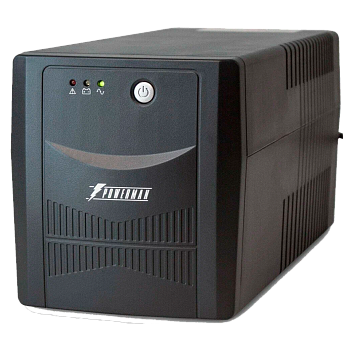 ИБП POWERMAN Back Pro 650 PLUS, линейно-интерактивный, 650ВА, 360Вт, 2 евророзетки с резервным питан