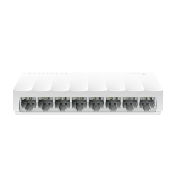 TP-Link LS1008 Коммутатор/ 8-port 10/100Mbps unmanaged switch, plastic case, desktop and wall mounta