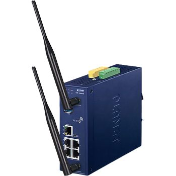 PLANET IAP-1800AX точка доступа/ PLANET IP30 Industrial Wi-Fi 6 802.11ax 1800Mbps Dual Band Wireless
