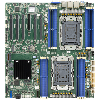 Материнская плата для сервера VEGA, EATX, Dual Intel Xeon Gen.4/Gen.5, DDR5 x16/ Mainboard (PCBA) VE