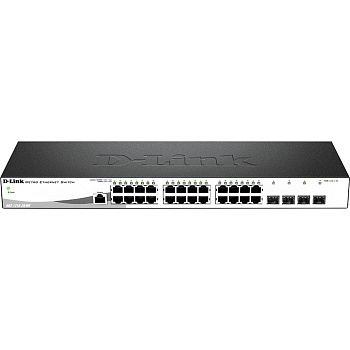 D-Link DGS-1210-28/ME/DC/A2A Коммутатор/ DGS-1210-28/ME/DC Managed L2 Metro Ethernet Switch 24x1000B