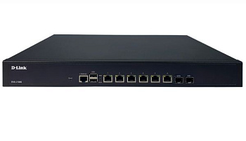 D-Link DSA-2108S/A1A Маршрутизатор/ Service Router, 6x1000Base-T, 2x1000Base-X SFP, 2xUSB ports, RJ4