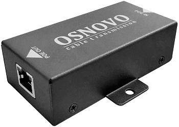 OSNOVO E-PoE/1G РоЕ удлинитель/ 13564 PoE удлинитель 10/100/1000M Gigabit Ethernet до 500м