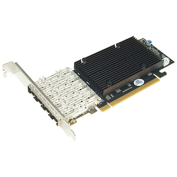 SUNRICH TECHNOLOGY(H.K.) LIMITED N-750 Сетевая карта/ 25G Quad Port SFP28 PCIe Ethernet Adapter with