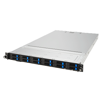 Серверная платформа/ ASUS RS700-E11-RS12U, 1U, 2x Socket-E LGA4677, 32x DDR5 4800*/5600*, 12x2.5'' N