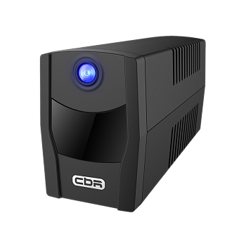 Башенный линейно-интерактивный ИБП/ ИБП CBR [QTM-650T-2F-LCUC] Line Interactive  650VA/360W 7Ah12V 2
