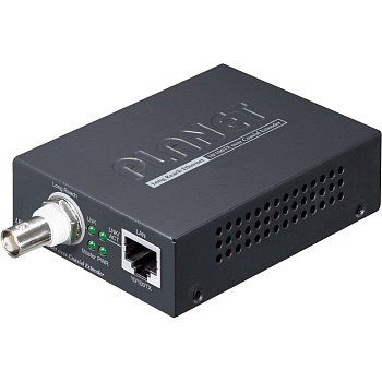 PLANET LRE-101C коммутатор/ PLANET 1-Port 10/100TX Ethernet over Coaxial Long Reach Ethernet Extende