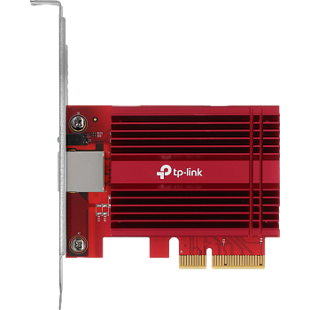 TP-Link TX401 Сетевой адаптер/ 10 Gigabit PCI-E network adapter, 1 PCI Express 3.0 X4 interface, 1 1